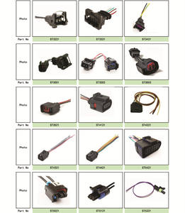Conector 5557 5559, Chicote Personalizado de <span class=keywords><strong>2</strong></span>, 4, 6, 8, 10, 12, 16 Pinos, Plugue Automotivo para Chicote de Alarme de Carro - Product Image 3