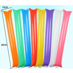 yiwu manufacturer inflatable balloon PE thunder inflatable noisemaker bang bang sticks