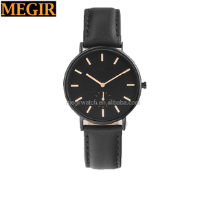 Color de <span class=keywords><strong>la</strong></span> mezcla del OEM dial cuero clásico de <span class=keywords><strong>los</strong></span> hombres se muestra <span class=keywords><strong>en</strong></span> Hong Kong ver justo - Product Image 2
