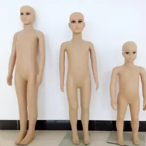 skin color full body lifelike plastic child kid mannequin