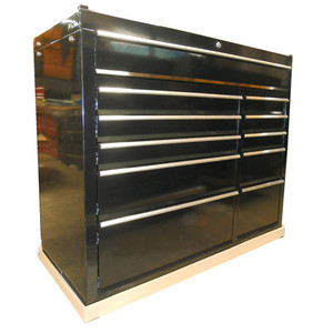 Công Cụ Di Động Con Lăn Tủ Công Cụ Hộp 11 Ngăn Kéo CuộN Cab Red Rollcab Tùy Chỉnh Chế Tạo Thép - Product Image 6
