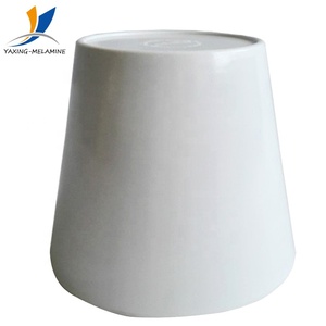 decoraciones de color blanco OEM de macetas de plástico macetas de <span class=keywords><strong>casa</strong></span> y jardín barato melamina macetas de flores al por mayor - Product Image 2