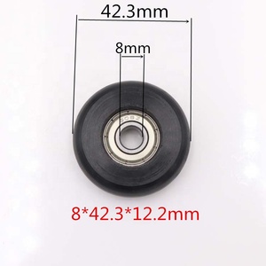 Rueda de Rodamiento de Nylon Tipo <span class=keywords><strong>R</strong></span> 8*42*12mm 608 Zz para Ventanas - Product Image 3
