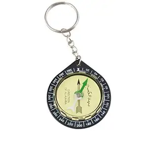 Wholesales Compass Keychain Guiding Direction Survival Emergency Life Direction Booklet Muslim Qibla Compass