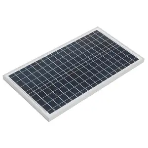 Panneau solaire polycristallin 20W, 12V, 18V, haute qualité, prix d'usine, Shenzhen