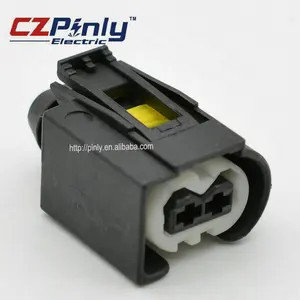 2 Way PA66 GF30 White Wedge Kostal Auto Connector for 52515