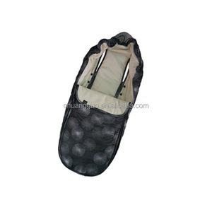 Organic cotton soft warm breathable baby footmuff sleeping bag, baby sleeping bag - Product Image 1