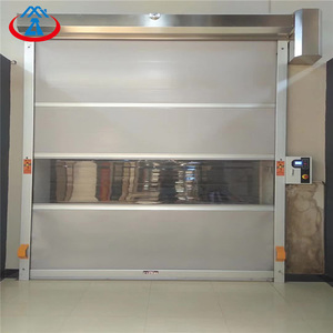 Puerta <span class=keywords><strong>de</strong></span> <span class=keywords><strong>persiana</strong></span> enrollable <span class=keywords><strong>de</strong></span> alta velocidad <span class=keywords><strong>de</strong></span> PVC, fabricante, puerta <span class=keywords><strong>de</strong></span> balanceo rápido a la venta - Product Image 1