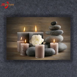 Personalizzata Picture <span class=keywords><strong>Stampa</strong></span> Su Tela di Arte Della Parete Per La Casa Candle Light Up Stampe Su Tela Pittura di Luce - Product Image 4