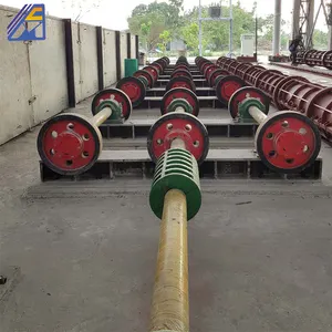 300-1400mm precast concrete spun pile making machine centrifugal spinning machine