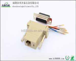 Db15p a RJ45 conector eléctrico doble campana - Product Image 2