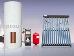 Conception fendue pressurisée de réservoir de pompe à chaleur d'eau chaude <span class=keywords><strong>solaire</strong></span> galvanisée d'IMPOSOL pour le tube évacué d'hôtel de ménage extérieur - Product Image 6