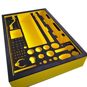 Boîte d'emballage pour outils en plastique rigide avec gravure CNC, insert en mousse EPE EVA personnalisé pour boîte à outils - Product Image 3