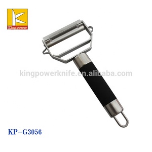 Pelapatate per verdure con lama in acciaio inossidabile con manico morbido - Product Image 2