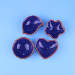 Pequeño barato <span class=keywords><strong>platos</strong></span>, diferentes forma colorido servir profundo plato de cerámica - Product Image 1