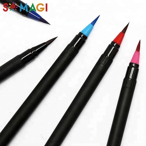No-tóxicos <span class=keywords><strong>Amazon</strong></span> Venta caliente 20 colores acuarela cepillo pluma pincel con EN 71 certificado - Product Image 1