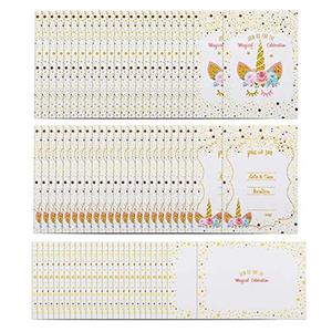 Paillettes Licorne <span class=keywords><strong>Carte</strong></span> 24 Pièces Kit avec Enveloppes, <span class=keywords><strong>Arc</strong></span>-<span class=keywords><strong>En</strong></span>-<span class=keywords><strong>Ciel</strong></span> Licorne Joyeux <span class=keywords><strong>Anniversaire</strong></span> <span class=keywords><strong>Carte</strong></span> D'invitation De Fête - Product Image 6