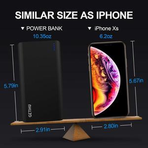 เครื่องชาร์จพก<span class=keywords><strong>พา</strong></span> GETIHU ความจุ <span class=keywords><strong>13000</strong></span> มิลลิแอมป์ชั่วโมง <span class=keywords><strong>พา</strong></span><span class=keywords><strong>ว</strong></span><span class=keywords><strong>เวอร์</strong></span><span class=keywords><strong>แบงค์</strong></span> 4.8A ความเร็วสูง 2 พอร์ต USB แบตเตอรี่สำรองพร้อมไฟฉาย - Product Image 2