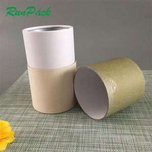 China de fábrica de comida para llevar <span class=keywords><strong>el</strong></span> paquete de cartón reciclable cilindro redondo caja de regalo - Product Image 6
