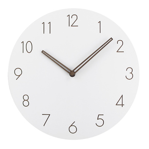 Orologio <span class=keywords><strong>da</strong></span> parete in <span class=keywords><strong>legno</strong></span> <span class=keywords><strong>da</strong></span> 12 pollici orologio elettronico al quarzo silenzioso per soggiorno per la decorazione domestica - Product Image 2