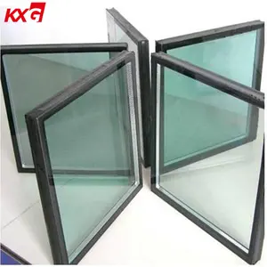 China glass exporters supply 6+12A+6mm sound proof insulated glass for curtain wall