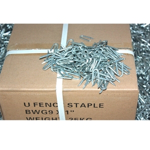 कारखाने थोक प्रतिस्पर्धी मूल्य 1x9ga बार्बेड तार यू बाड़ स्टेपल - Product Image 5