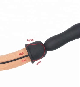 Uretral la estimulación de la formación de silicona glande masajeador vibrador pene macho - Product Image 5