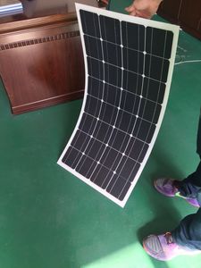 공장 가격 박막 태양 전지 패널 전원 100w 200W <span class=keywords><strong>300W</strong></span> 400W 태양 전지 패널 모든 블랙 ETFE 유연한 태양 - Product Image 5