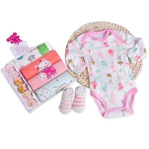 MOQ basso Appena Nato di Buona Qualità Super Confortevole Inverno Cotone Organico <span class=keywords><strong>Vestiti</strong></span> Del Bambino <span class=keywords><strong>Per</strong></span> Il Sacchetto Del Regalo - Product Image 3