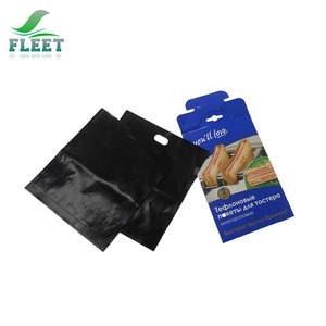 Toast pain sac téflon enduit non-bâton réutilisable <span class=keywords><strong>grille</strong></span>-pain sac pour des sandwichs au fromage grillé - Product Image 2