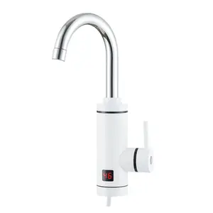 3C/CE 220 V 5 s Dijital Mutfak Elektrikli Su Dokunun Duvara Monte hazır sıcak su musluğu