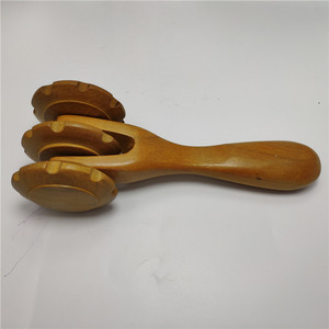 Offre Spéciale portable manche en bois magique masseur Cellulite rouleau En Bois Visage outil de <span class=keywords><strong>massage</strong></span> - Product Image 2
