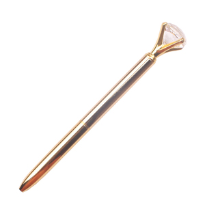 Xinghao de <span class=keywords><strong>la</strong></span> marca de lujo de agradable señora bling pluma promocional de metal regalo gran diamante superior pluma de bola - Product Image 4