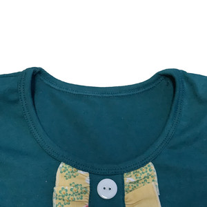 Las chicas con manga acampanada y estampado Floral trajes BreathableLittle <span class=keywords><strong>chica</strong></span> Boutique ropa lavable niños trajes - Product Image 3