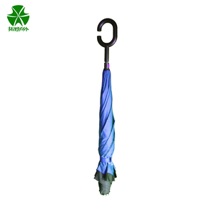 Tuoye Inverse Inversé Housse De Pluie De Voiture Voyage Petit Chinois À <span class=keywords><strong>L</strong></span>'envers Coupe-Vent Dames Parapluie pour Voiture - Product Image 4
