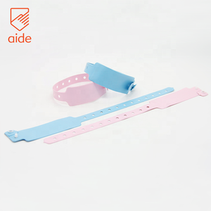 Fabricante de China Impresión activa personalizada Banda de identificación del paciente RFID Evento Pvc Vinilo Hospital Pulsera de identificación del paciente para el hospital - Product Image 4