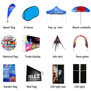 Drapeau publicitaire extérieur, drapeau de <span class=keywords><strong>plage</strong></span>, drapeau en forme de larme, drapeau plume - Product Image 6