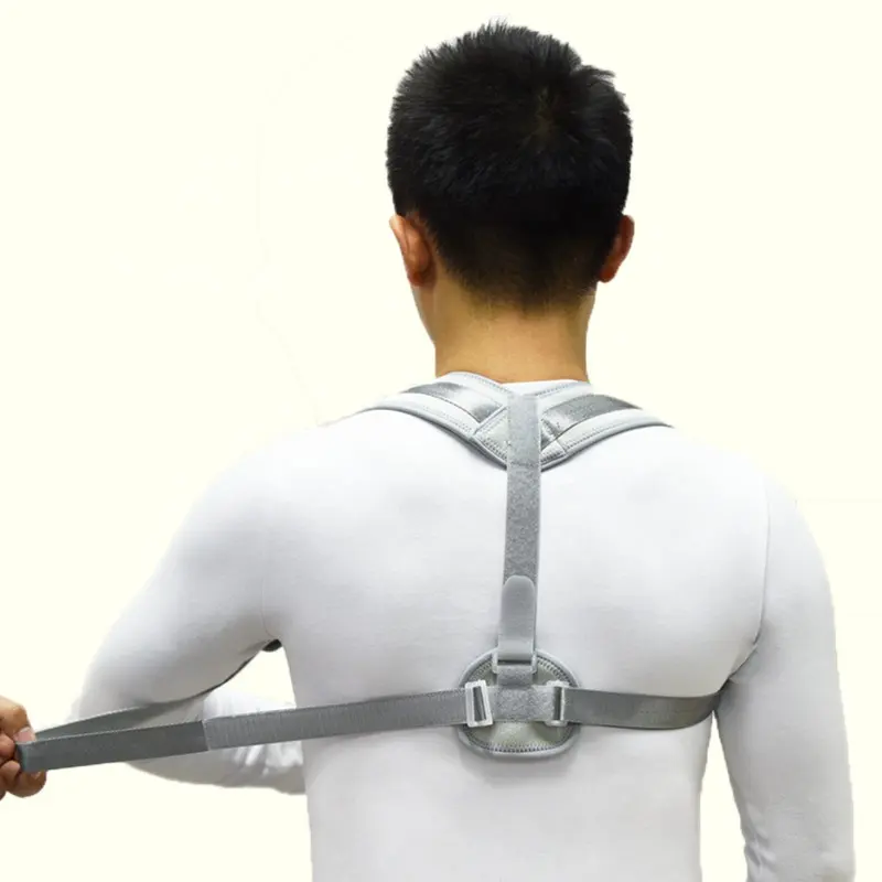 back support belts Upper Shoulder Clavicle Posture Corrector Belt for working leather back support belt