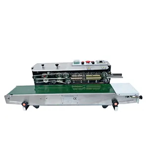 FRD-1000 Continuous Band Sealer , plastic coffee bag Sealing machine