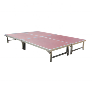 Profesional de <span class=keywords><strong>la</strong></span> decoración de luz de <span class=keywords><strong>la</strong></span> etapa móvil Truss camión boda escenario pilares - Product Image 4
