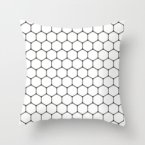 <span class=keywords><strong>Amazon</strong></span> Venta caliente sencillo patrón geométrico sofá <span class=keywords><strong>coche</strong></span> llano cojín de lino cubierta para Decoración - Product Image 2