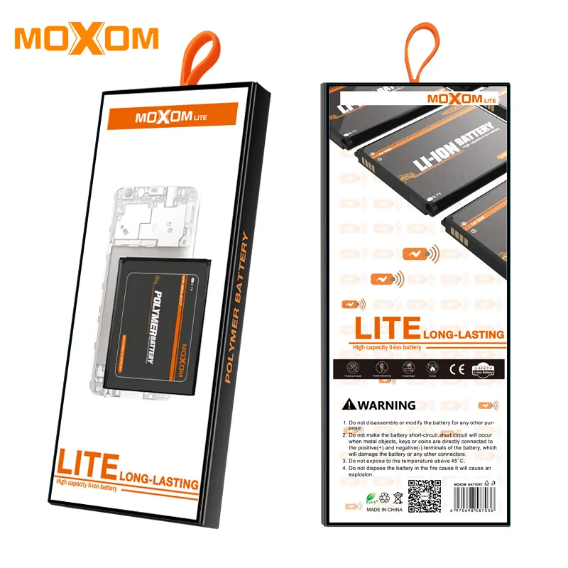 Rechargeable General MOXOM Replacement Battery 1500mah For Samsung S4 Mini Mobile Phone Battery For Mobile Phone