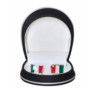 Personalizado negro de plástico de cuero gemelos embalaje de caja de regalo - Product Image 2