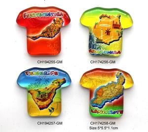 Mapa de Gran canaria de las islas españolas, mapa de Gran canaria/Fuerteventura/Ibiza/Lanzarote, imagen de punto Scenic, imán - Product Image 2