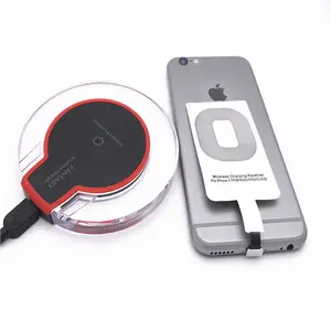 2024 chargeur sans fil rapide de haute qualité chargeur sans fil de téléphone portable rapide Portable pour Iphone et Android