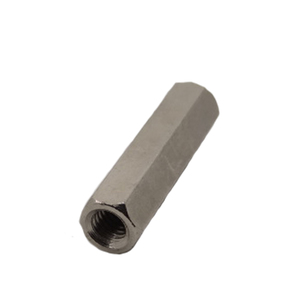 Taiwan ISO nickelage CNC pièces écrou hexagonal long - Product Image 1