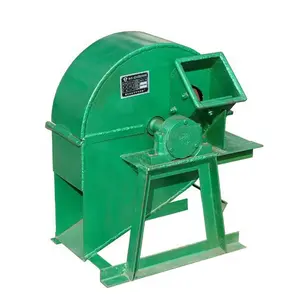 drum/ disc type wood log crushing machine