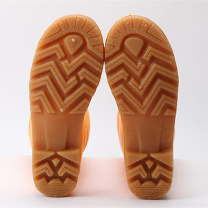 <span class=keywords><strong>Amarillo</strong></span> de seguridad Botas de lluvia del PVC punta de acero botas - Product Image 4