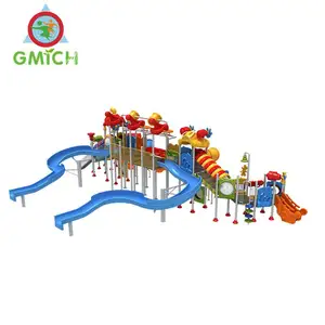 City Park Water Amusement Park Manufacturer Customized Design And Cheap Price Fiberglass FRP Material Big Water Slides For Sale