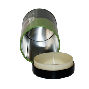 Bespokebale Round Food <strong>Tins</strong> Tea <strong>Tin</strong> Round Small Box <strong>Metal</strong> <strong>Tin</strong> for Tea - Product Image 5